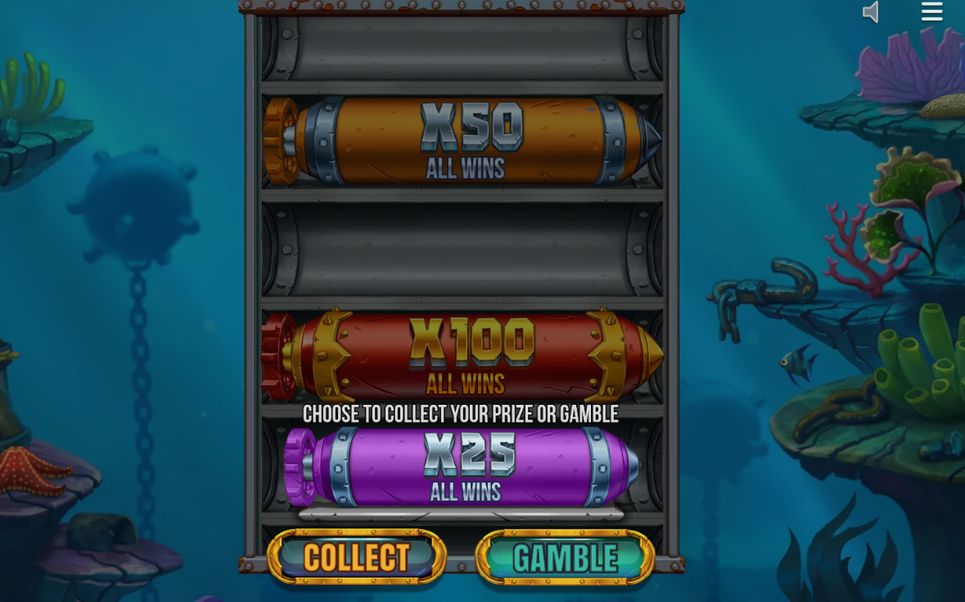 Bonus screen showing the Total Multiplier