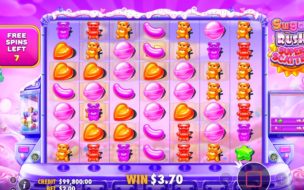 Free Spins round with marked Multiplier Spots kept across spins